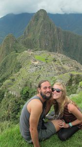 Paul and Alana at Machu Picchu