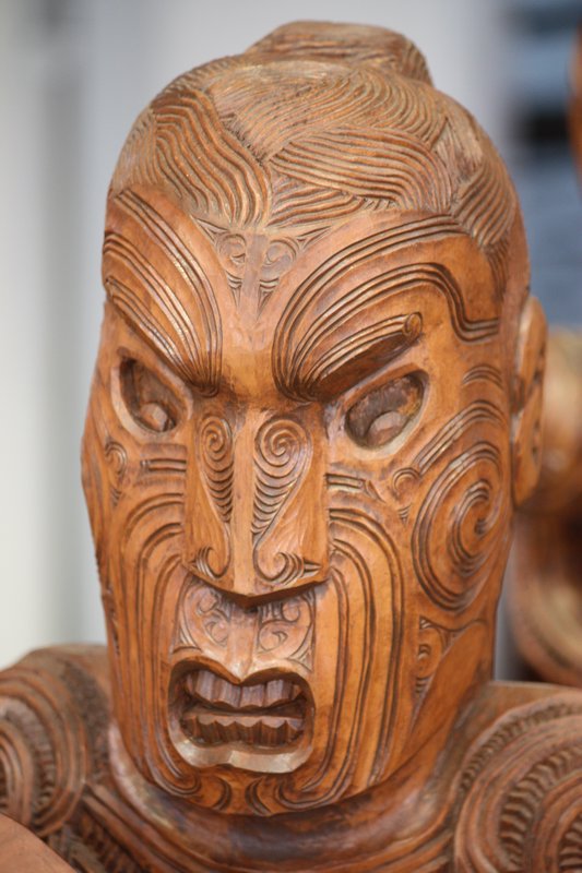 Sculpture Maori 