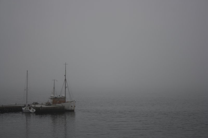 La baie et le brouillard