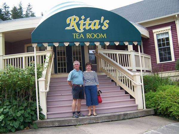 At Rita McNeil's Teahouse