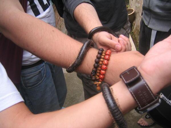 Millipede bracelets