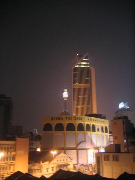 Tower by night