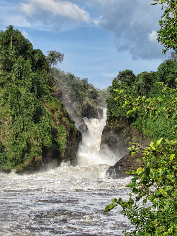 The base of Murchison Falls