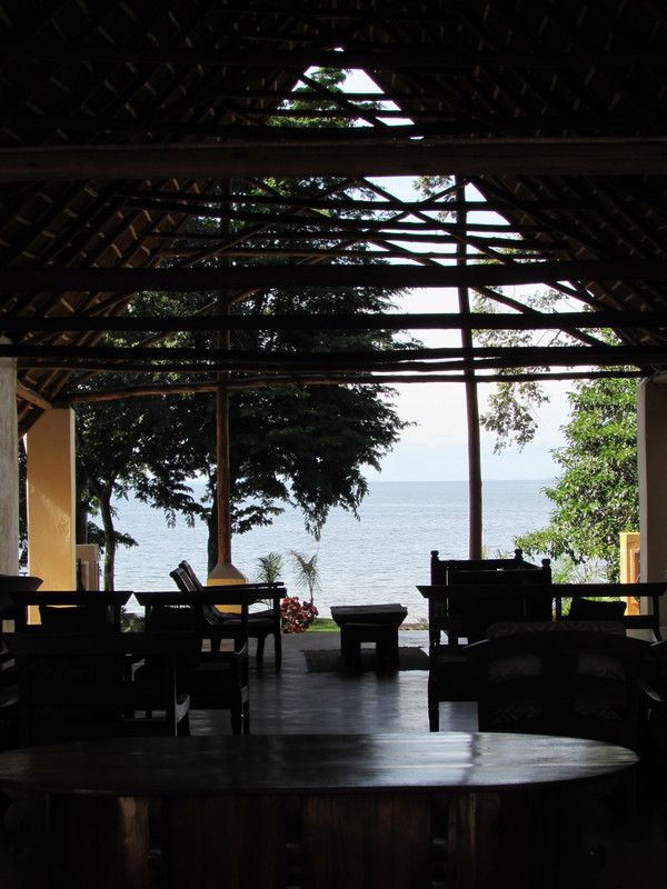 Our hotel on Lake Victoria