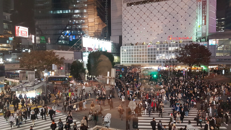 The Shibuya Scramble