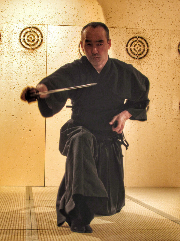 Samurai demonstration