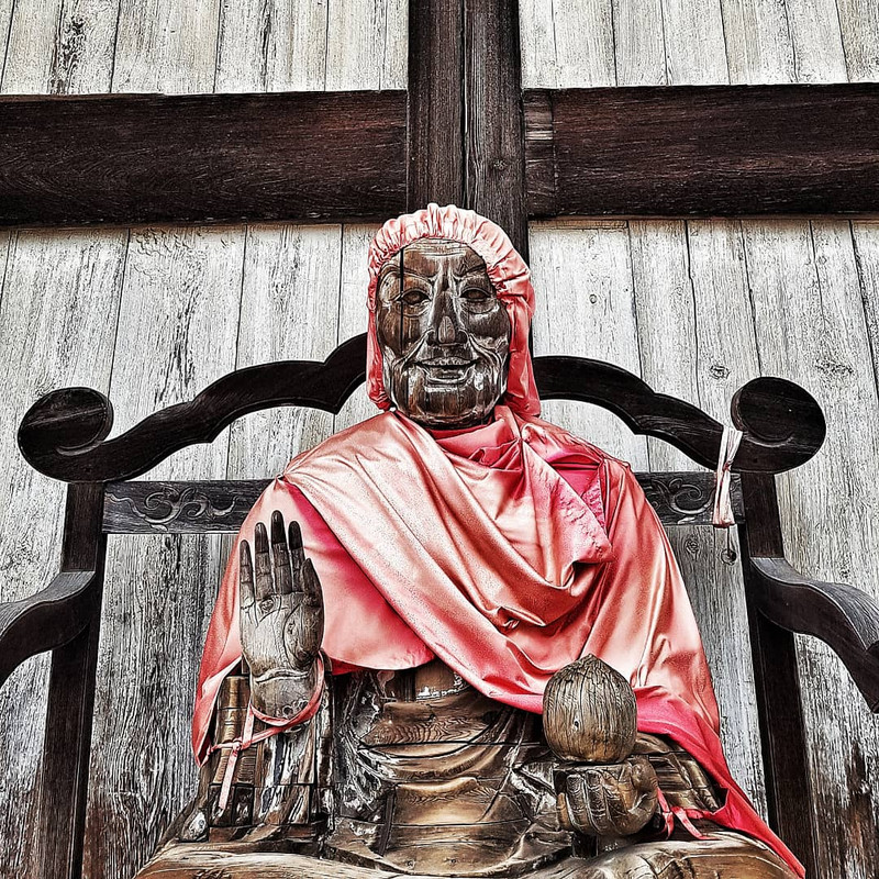 A slightly creepy figure in Nara
