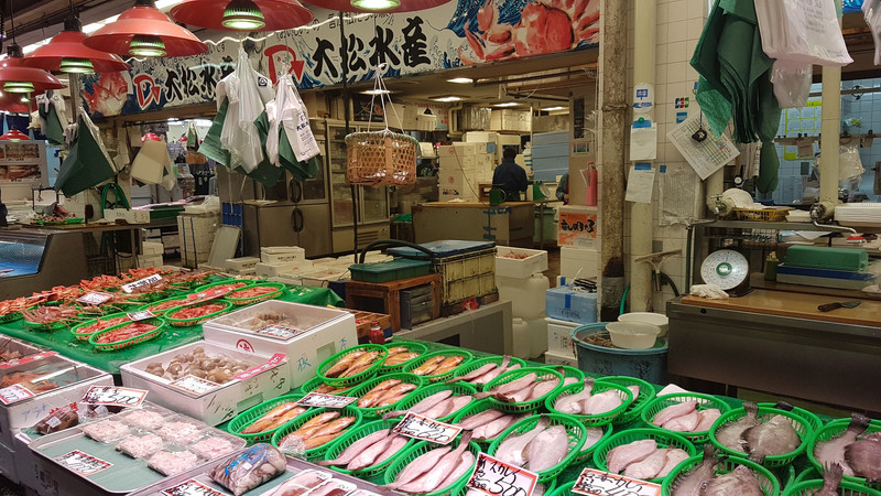 Kanazawa fish market