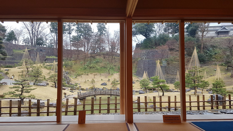 Garden teahouse in Kanazawa