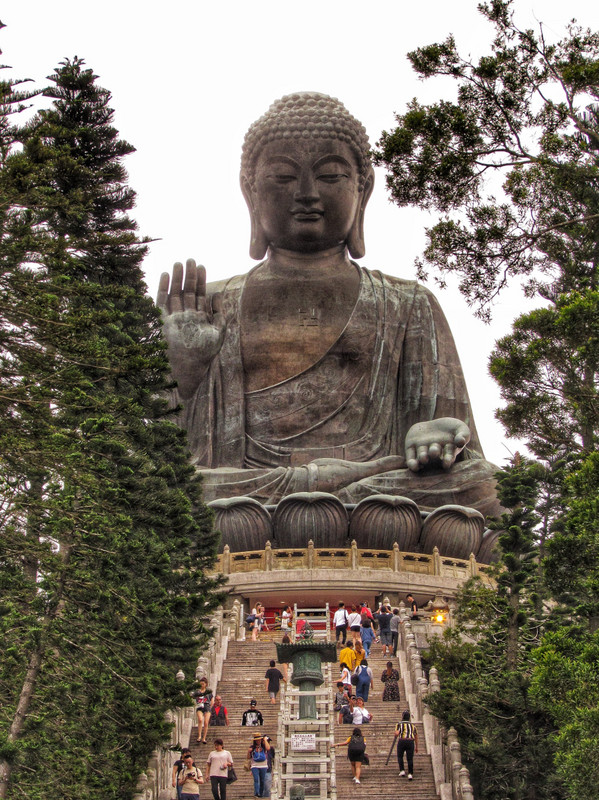 The Big Buddha at Po Lin Monastery