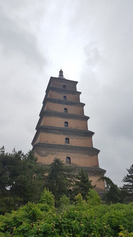 The Giant Wild Goose Pagoda, Xi'an 