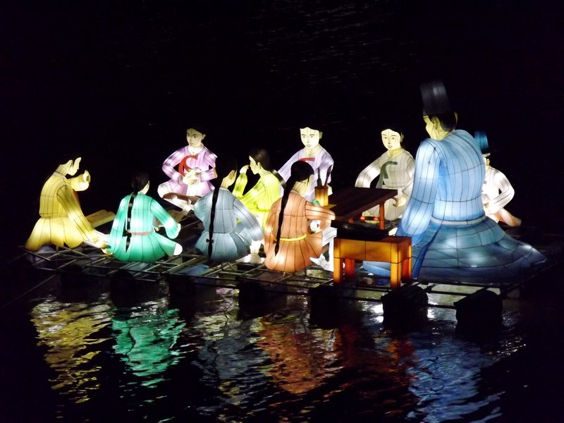 Jinju Lantern Festival - the river