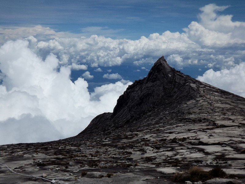 View from near the top of Kinabalu