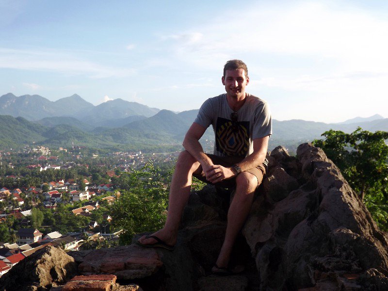 View from the top of Phou Si