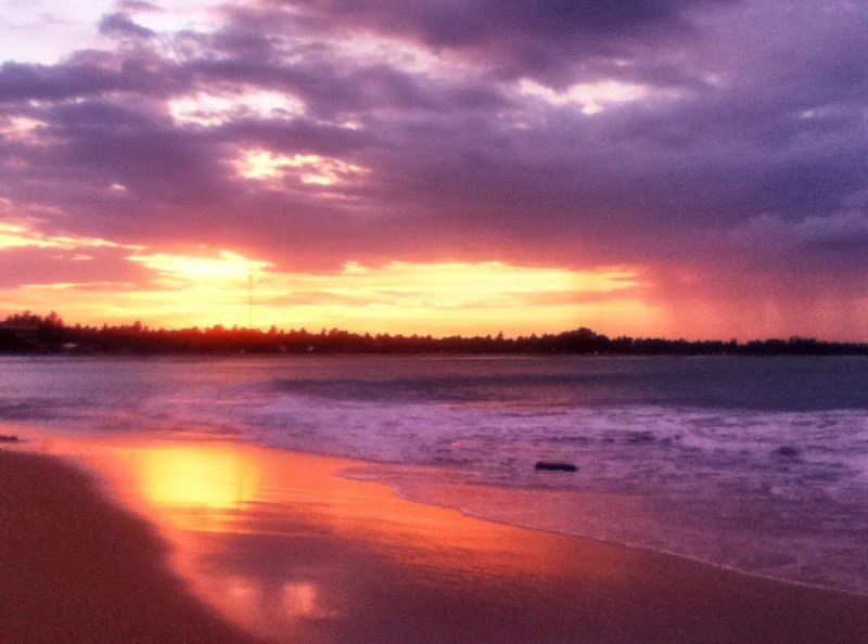 Sunset and Storms at Arugam Bay