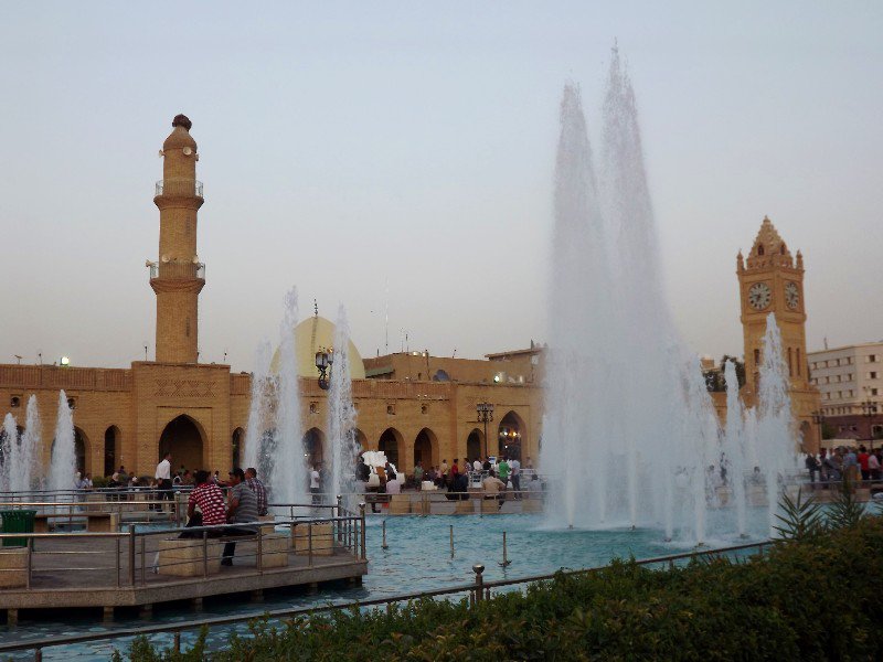 Fountains in Erbil