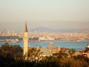 Sunset over the Bosphorous, Istanbul