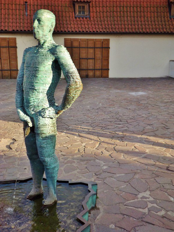 Interesting statue, Prague