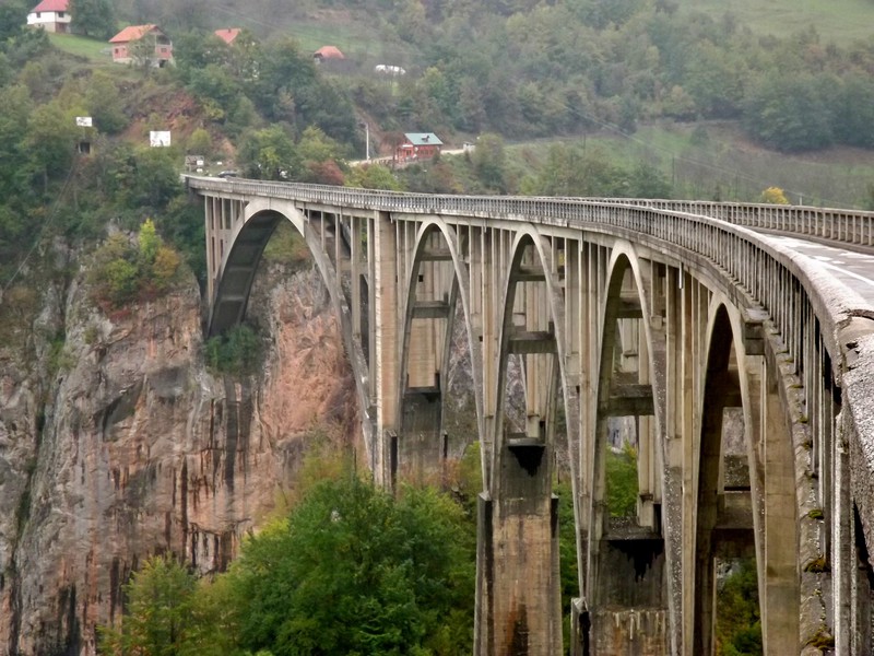 Bridge over the River Tara, Montenegro