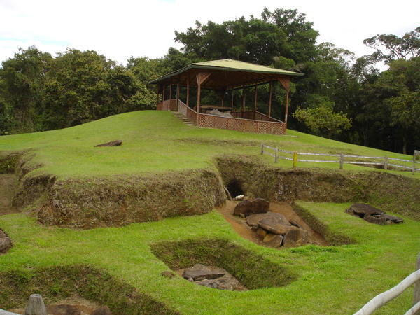 Excavated Tombs, San Augustin, Colombia