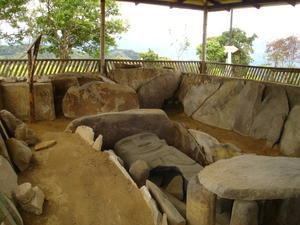 excavated tombs of Isnos, San Augustin, Colombia