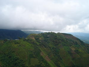 mountanous countryside of Isnos, San Augustin, Colombia