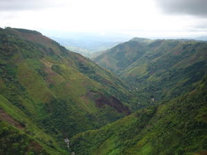 mountanous countryside of Isnos, San Augustin, Colombia