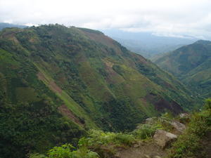 the Mirador or lookout in San Augustin, Colombia