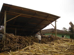 Sugar Cane factory in San Augustin, Colombia