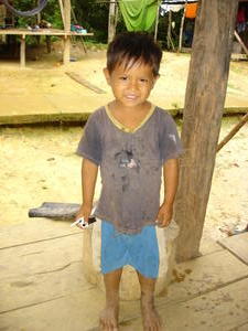 Village children of Jaguars, Amazon