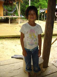 Village children of Jaguars, Amazon