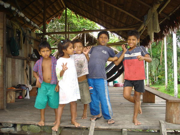 Zacambu village children