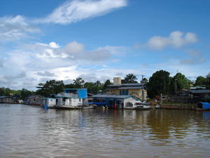 Palmiras, Brasil side, River Amazon,