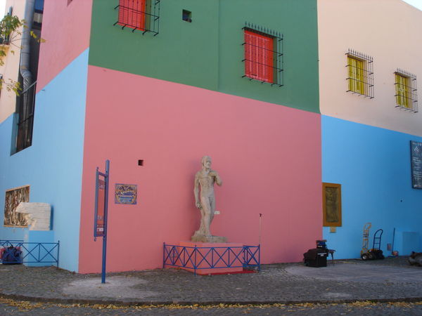 the colourful streets of La Boca