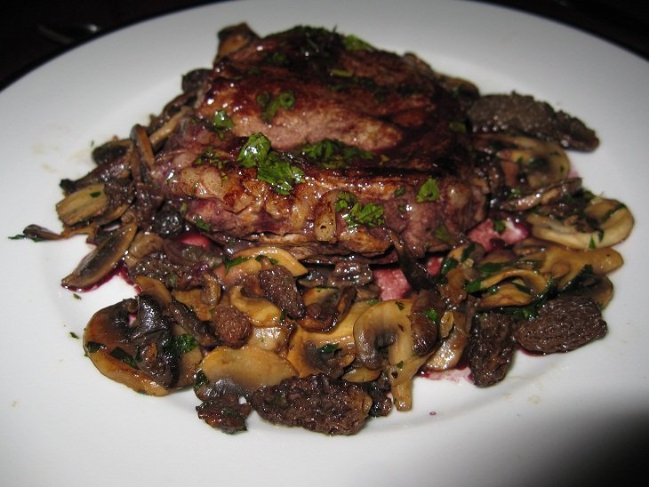 Stephane's Beef with Mushrooms