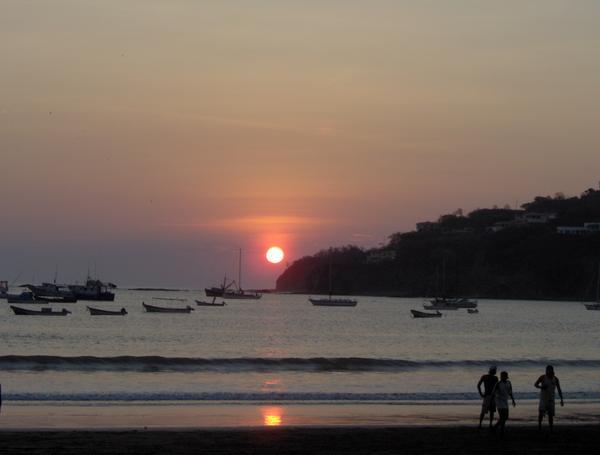 Sunset in San Juan Del Sur