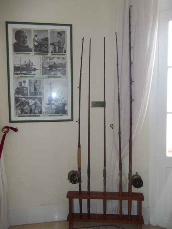 Hemingway's fishing rods