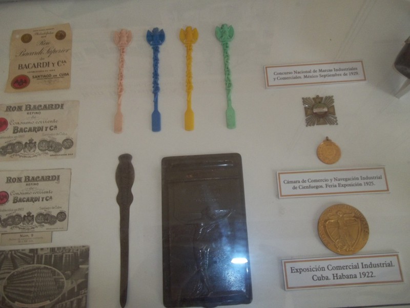 Relics from the Rum Museum