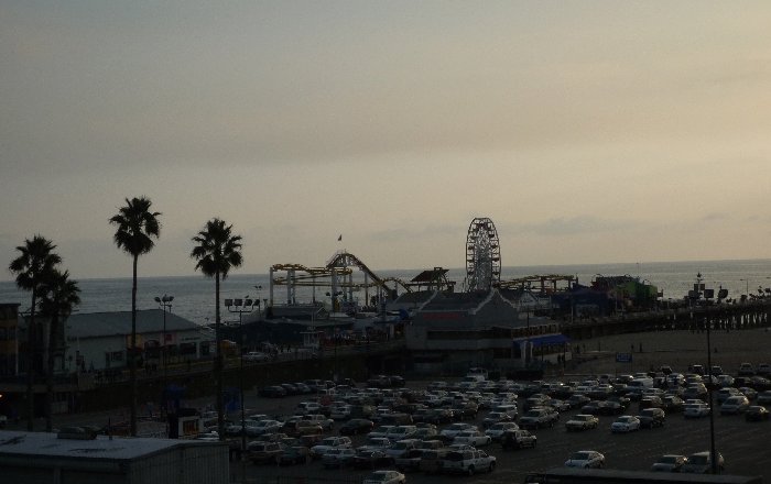 Santa Monica Pier Skyline