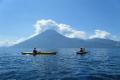 Kayaking on Lago de Atitlan