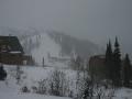 White out  -snow storms at Powder Mountain