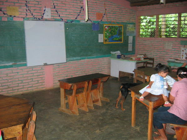 Inside the School in Rio Negro