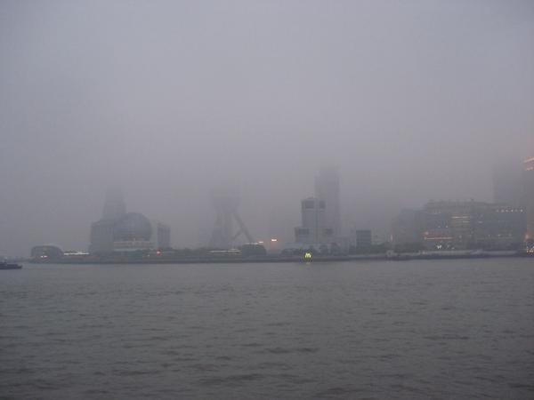 Pudong in the fog