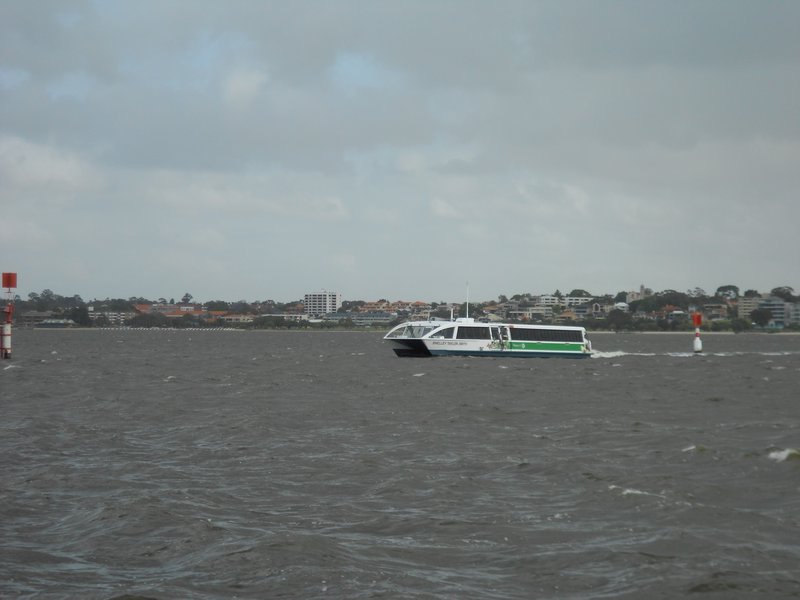 Le ferry sur la Swan river