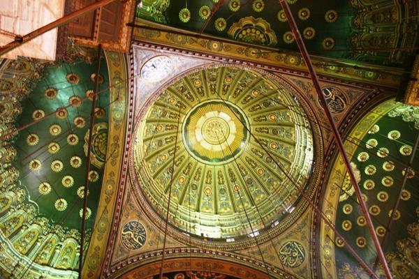 Dome at Mohammed Ali Mosque