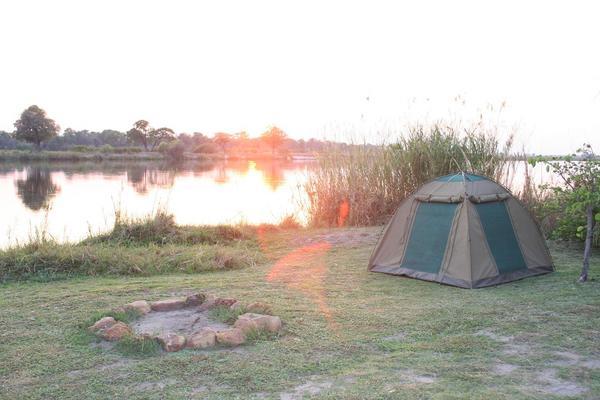 Campsite at Sunrise