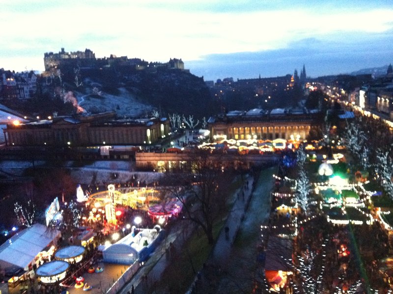 Edinburgh Christmas Markets (: