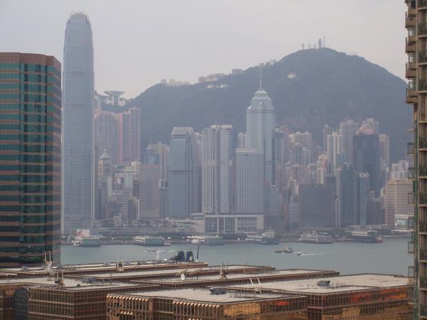 Part of Hong Kong skyline
