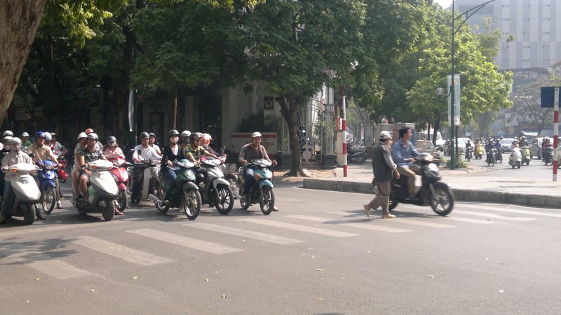 Typical Hanoi street
