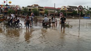 Flooding in the old town